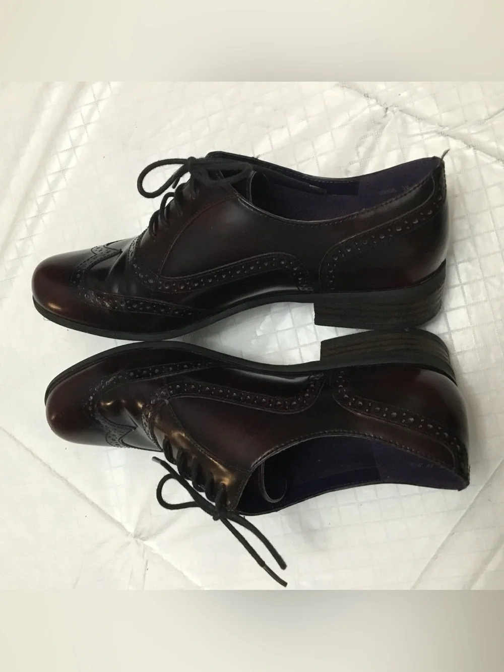Clarks Men’s‎ Brown Leather Wingtip Derby Oxfords